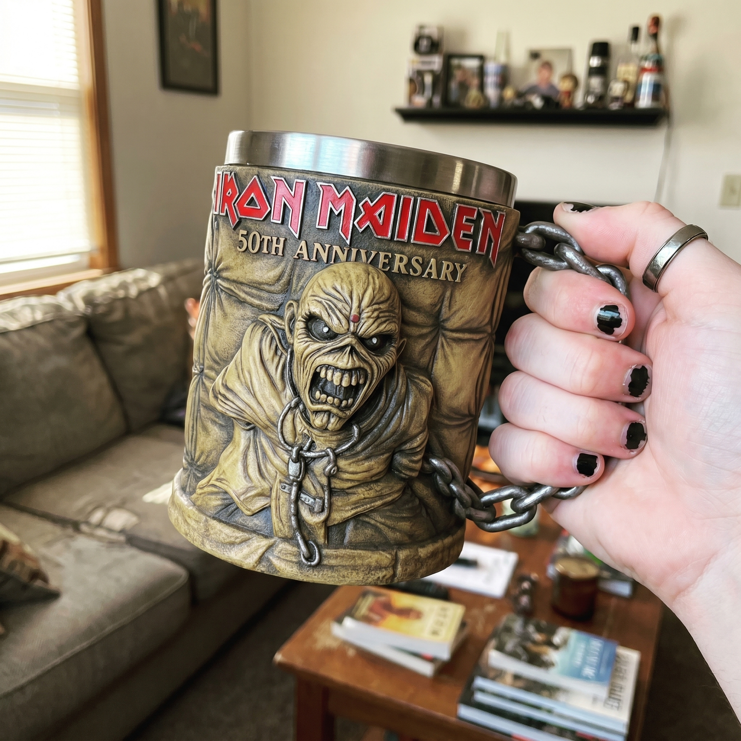 Iron Maiden Chain Mug